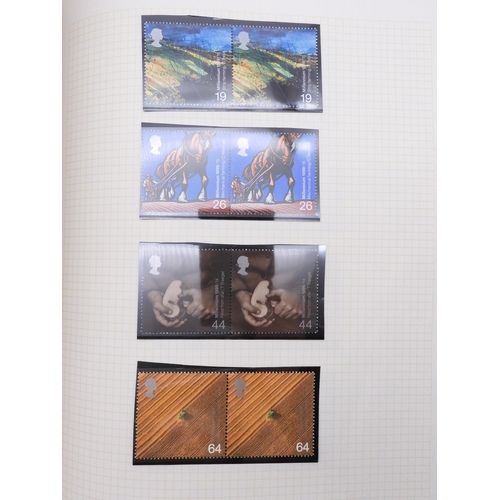 7077 - GB Commems. in Black SG album 1991-2000  Once again all Unmounted Mint and in Pairs, off all Commemo... 