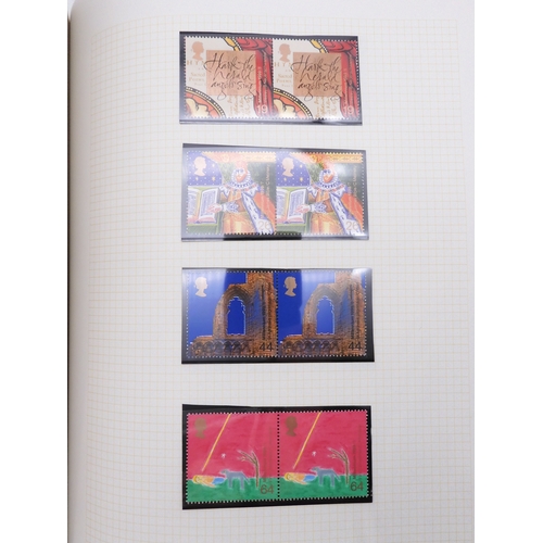 7077 - GB Commems. in Black SG album 1991-2000  Once again all Unmounted Mint and in Pairs, off all Commemo... 