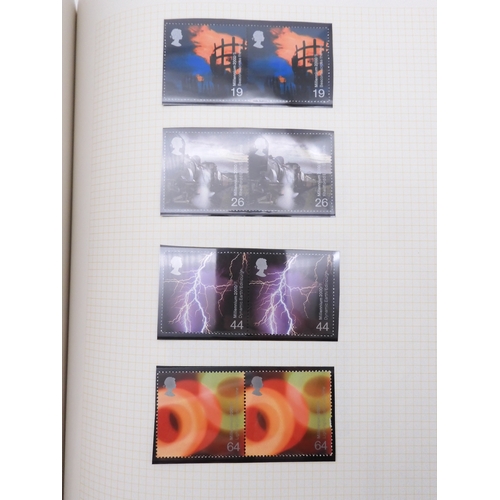 7077 - GB Commems. in Black SG album 1991-2000  Once again all Unmounted Mint and in Pairs, off all Commemo... 