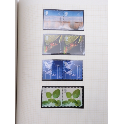 7077 - GB Commems. in Black SG album 1991-2000  Once again all Unmounted Mint and in Pairs, off all Commemo... 