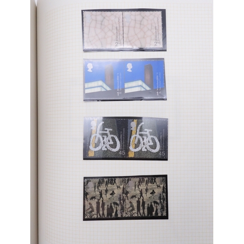 7077 - GB Commems. in Black SG album 1991-2000  Once again all Unmounted Mint and in Pairs, off all Commemo... 