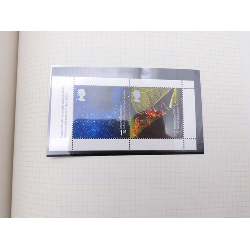 7077 - GB Commems. in Black SG album 1991-2000  Once again all Unmounted Mint and in Pairs, off all Commemo... 