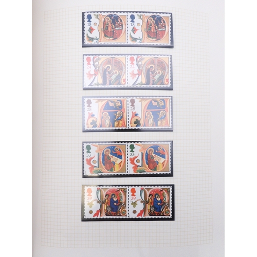 7077 - GB Commems. in Black SG album 1991-2000  Once again all Unmounted Mint and in Pairs, off all Commemo... 