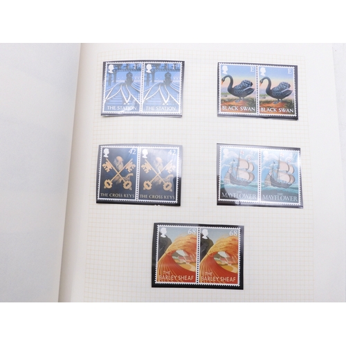 7078 - GB Commemorative Collection in Green SG Senator Album From 2001 to 2008. A well filled album with th... 
