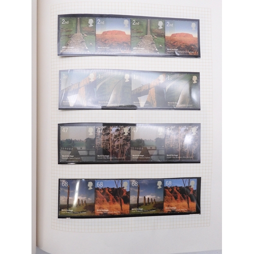 7078 - GB Commemorative Collection in Green SG Senator Album From 2001 to 2008. A well filled album with th... 
