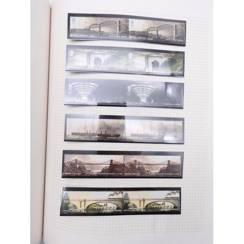 7078 - GB Commemorative Collection in Green SG Senator Album From 2001 to 2008. A well filled album with th... 