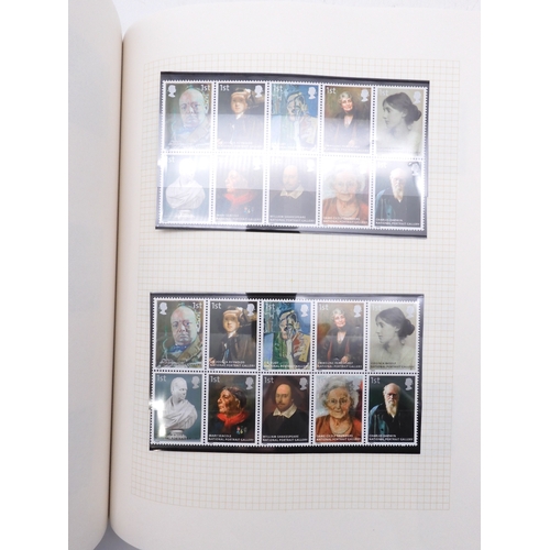7078 - GB Commemorative Collection in Green SG Senator Album From 2001 to 2008. A well filled album with th... 