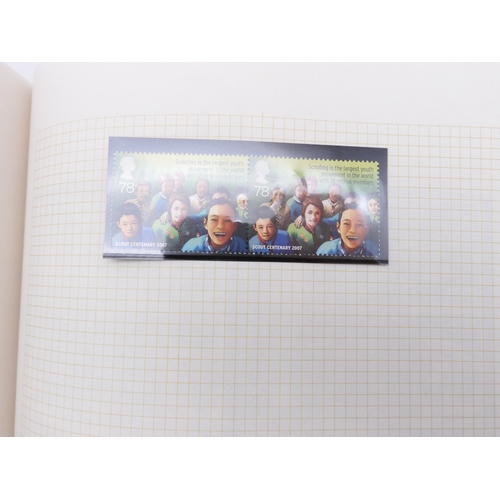 7078 - GB Commemorative Collection in Green SG Senator Album From 2001 to 2008. A well filled album with th... 
