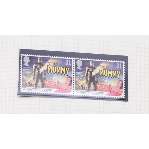 7078 - GB Commemorative Collection in Green SG Senator Album From 2001 to 2008. A well filled album with th... 