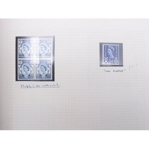 7079 - GB Collection of Regional Stamps in green SG album. From start to aprox 2007. Most pre decimal are i... 