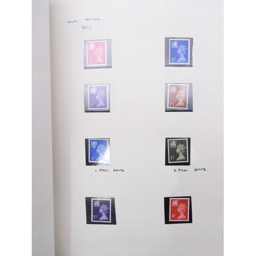 7079 - GB Collection of Regional Stamps in green SG album. From start to aprox 2007. Most pre decimal are i... 