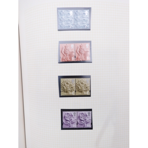 7079 - GB Collection of Regional Stamps in green SG album. From start to aprox 2007. Most pre decimal are i... 