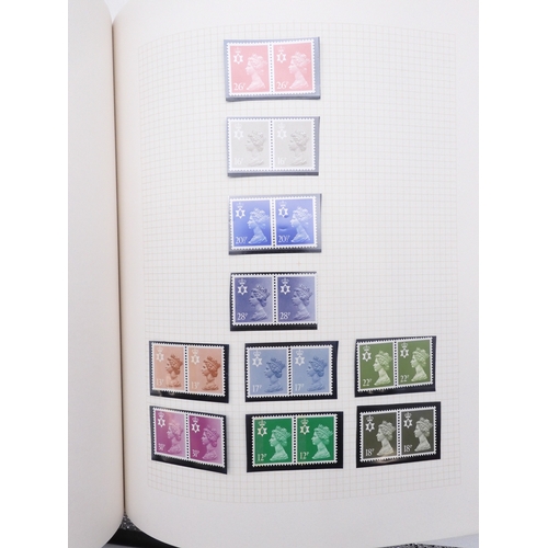 7079 - GB Collection of Regional Stamps in green SG album. From start to aprox 2007. Most pre decimal are i... 