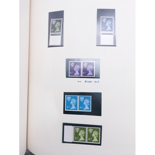 7079 - GB Collection of Regional Stamps in green SG album. From start to aprox 2007. Most pre decimal are i... 