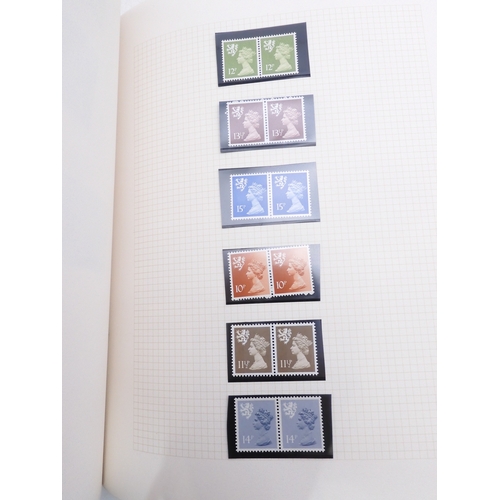 7079 - GB Collection of Regional Stamps in green SG album. From start to aprox 2007. Most pre decimal are i... 