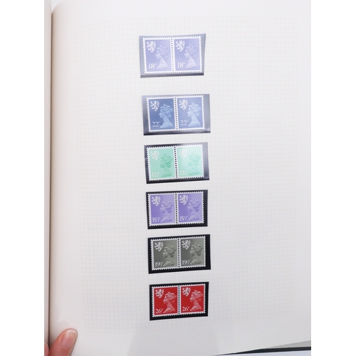 7079 - GB Collection of Regional Stamps in green SG album. From start to aprox 2007. Most pre decimal are i... 