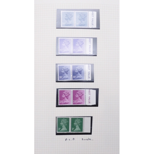 7080 - GB Collection of Decimal Definatives in Green Utile Album. The early Defins are single copies, and a... 