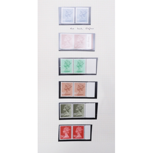 7080 - GB Collection of Decimal Definatives in Green Utile Album. The early Defins are single copies, and a... 