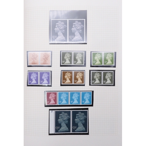 7080 - GB Collection of Decimal Definatives in Green Utile Album. The early Defins are single copies, and a... 