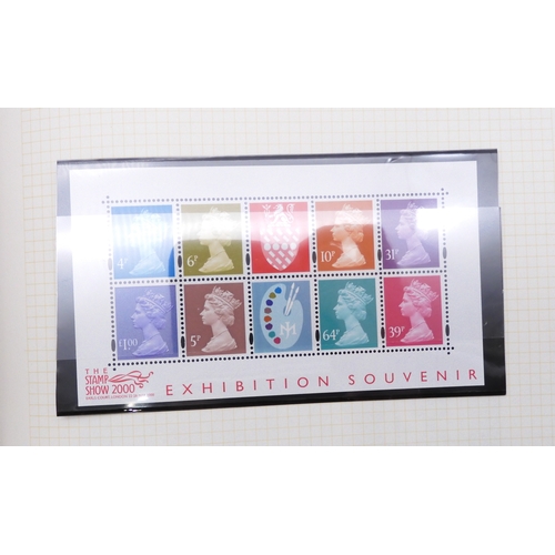 7080 - GB Collection of Decimal Definatives in Green Utile Album. The early Defins are single copies, and a... 