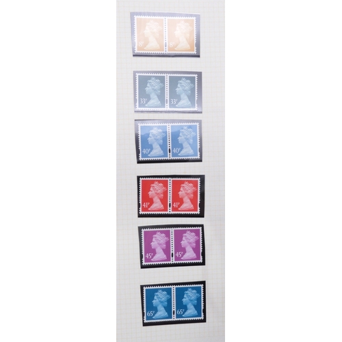 7080 - GB Collection of Decimal Definatives in Green Utile Album. The early Defins are single copies, and a... 