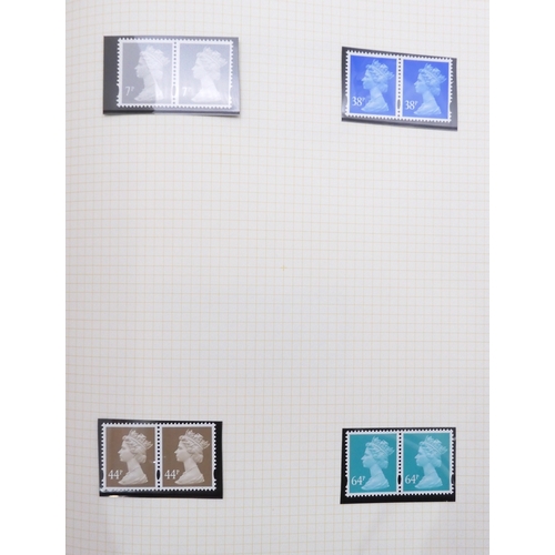 7080 - GB Collection of Decimal Definatives in Green Utile Album. The early Defins are single copies, and a... 
