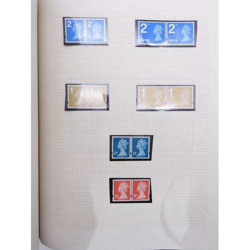 7080 - GB Collection of Decimal Definatives in Green Utile Album. The early Defins are single copies, and a... 