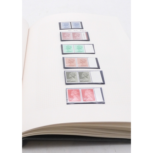 7080 - GB Collection of Decimal Definatives in Green Utile Album. The early Defins are single copies, and a... 