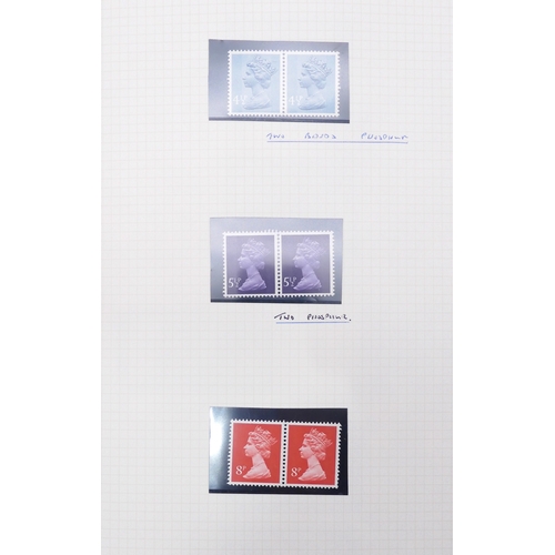 7080 - GB Collection of Decimal Definatives in Green Utile Album. The early Defins are single copies, and a... 