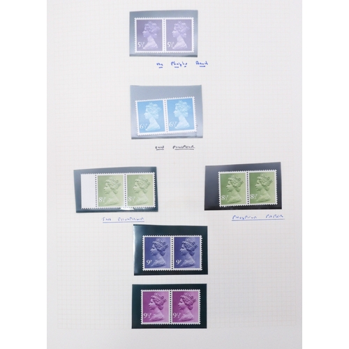 7080 - GB Collection of Decimal Definatives in Green Utile Album. The early Defins are single copies, and a... 