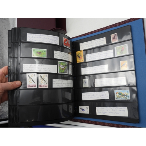 7090 - A collection of thematic stamps in five albums. The worldwide collection presenting Aquatic Ecosyste... 