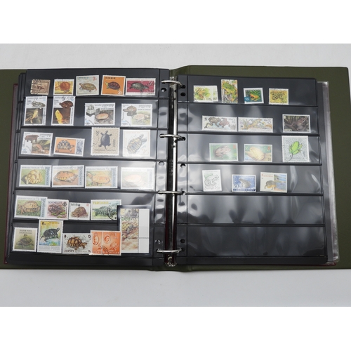 7090 - A collection of thematic stamps in five albums. The worldwide collection presenting Aquatic Ecosyste... 