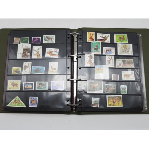 7090 - A collection of thematic stamps in five albums. The worldwide collection presenting Aquatic Ecosyste... 