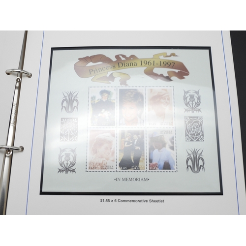 7093 - A lot comprising Diana The Princess Of Wales Tribute Collections in two albums (one with COA 022), a... 