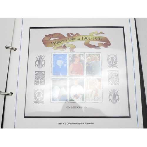 7093 - A lot comprising Diana The Princess Of Wales Tribute Collections in two albums (one with COA 022), a... 