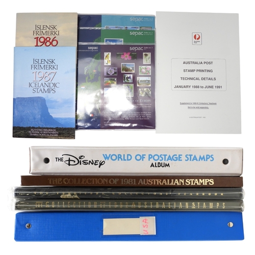 7094 - United States a collection to include examples from 1919 to 1969 in one album, the World Of Disney P... 