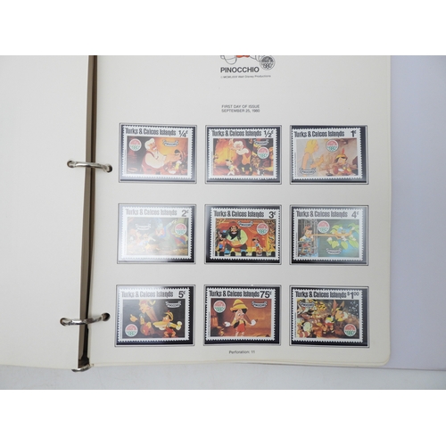 7094 - United States a collection to include examples from 1919 to 1969 in one album, the World Of Disney P... 