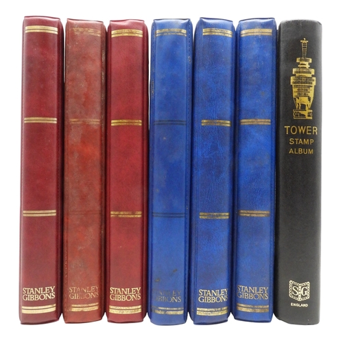 7099 - A worldwide stamp collection in seven albums
