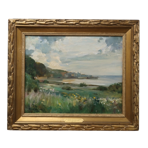 DAVID ALISON RSA (SCOTTISH 1882-1955)WEST WEMYSS FROM DYSART, FIFEOil ...