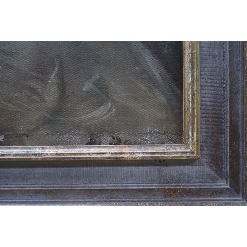DAVID ALISON RSA (SCOTTISH 1882-1955)YOUNG WOMAN IN WHITEOil on canvas ...