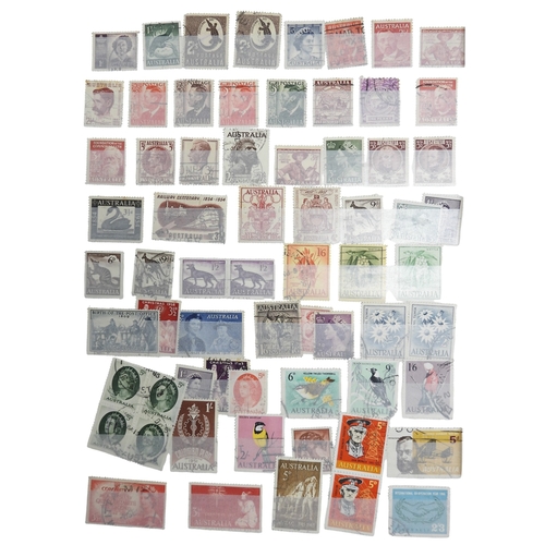 7059 - Australia, New Zealand, Papua New Guinea, British Antarctic Territory ETC in Green Lighthouse Stock ... 