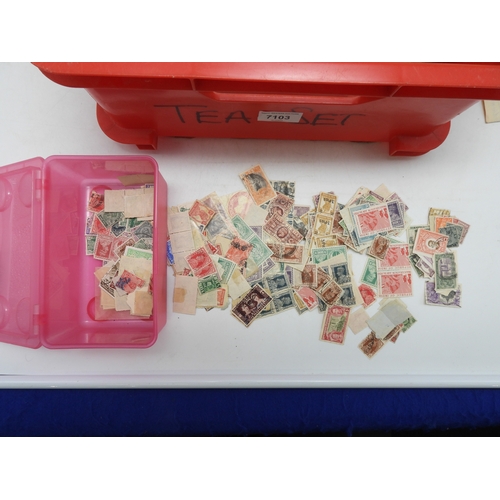 7103 - A lot comprising first day covers (some with associated mint stamps), worldwide stamps all eras, to ... 