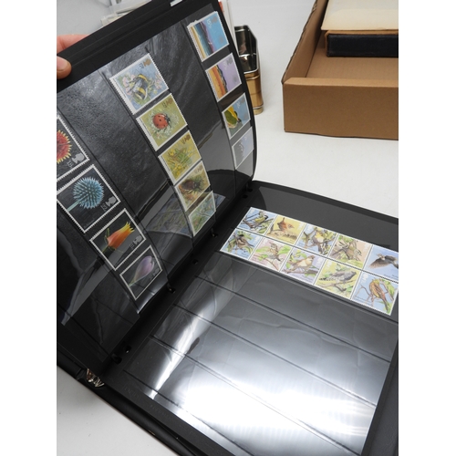 7105 - A stamp collection in two stock books mainly GB and Commonwealth together with loose stamps and Brit... 