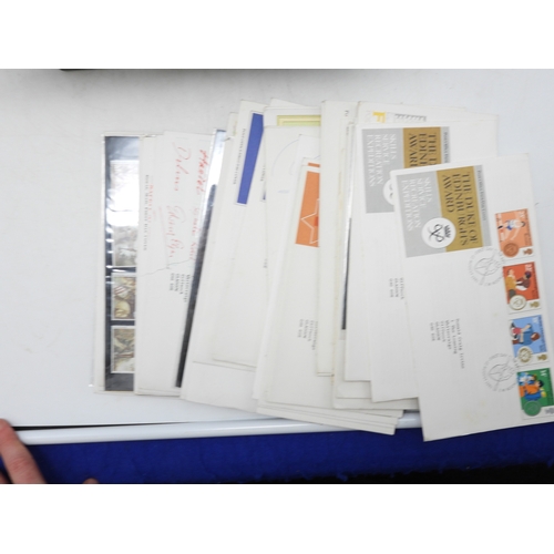 7106 - A lot comprising first day covers mostly 1980's together with Definitive Stamp sets, British Post Of... 