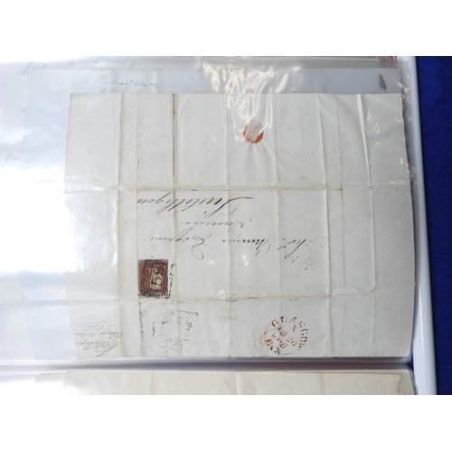 7125 - A collection of Victorian correspondence, housed in an album, addressed to Scottish recipients and l... 