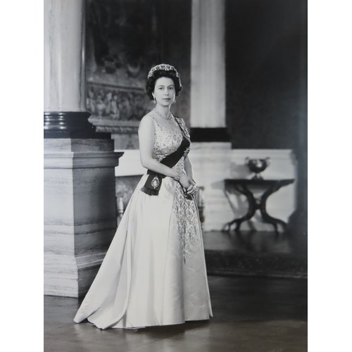 2554 - QUEEN ELIZABETH II AND PRINCE PHILIP, DUKE OF EDINBURGHA pair of large portrait photographs by Antho... 