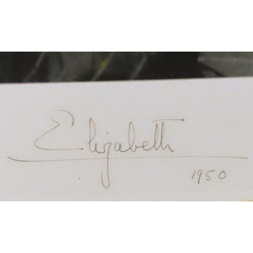 2555 - QUEEN ELIZABETH II AND PRINCE PHILIP, DUKE OF EDINBURGHA pair of portrait photographs by Baron (Ster... 