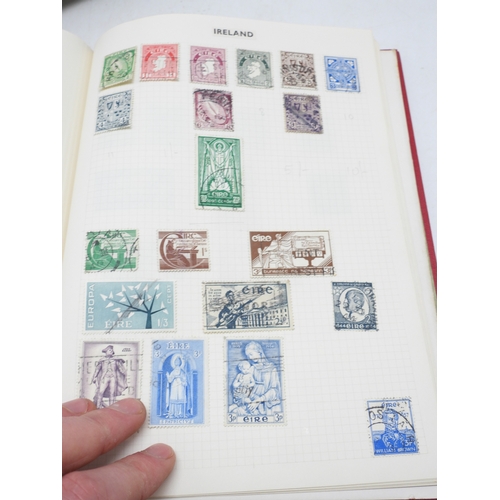 7108 - A lot comprising various stock books containing a world wide stamp collection to include GB 1/d red ... 