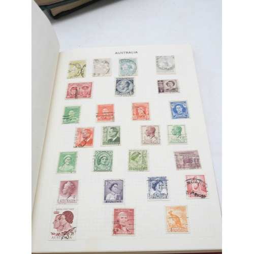 7108 - A lot comprising various stock books containing a world wide stamp collection to include GB 1/d red ... 