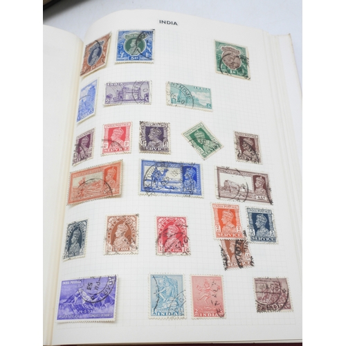 7108 - A lot comprising various stock books containing a world wide stamp collection to include GB 1/d red ... 
